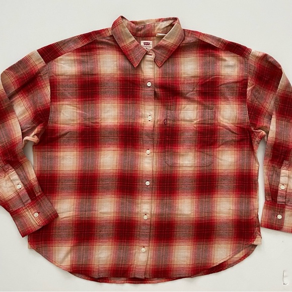 Levi’s Women’s HENRI FLANNEL SHIRT - Picture 16 of 16